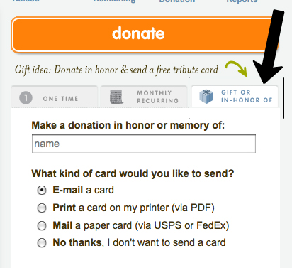 GlobalGiving for zahana